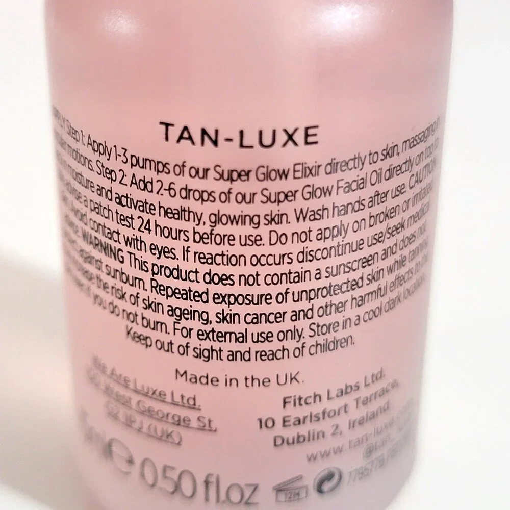 Tan Luxe Super Glow Facial Oil - .5 FL OZ - Picture 4 of 5
